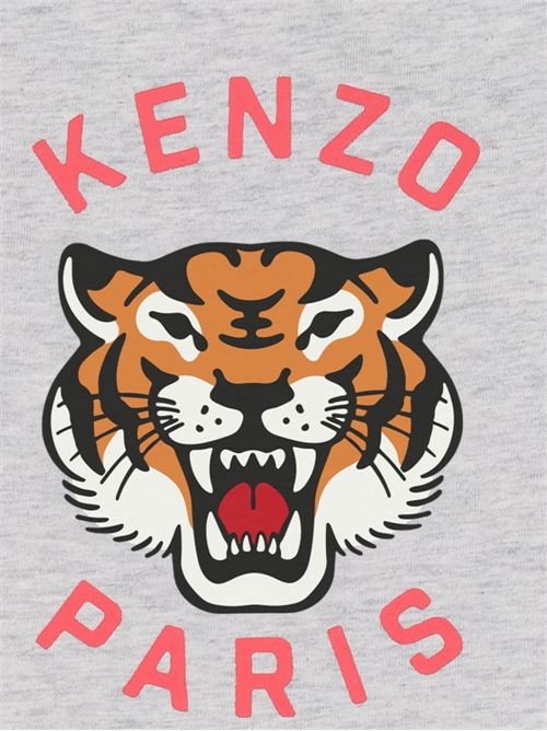 Completo bambino Kenzo Kids grigio con t-shirt e bermuda KENZO Kids | K61708A16